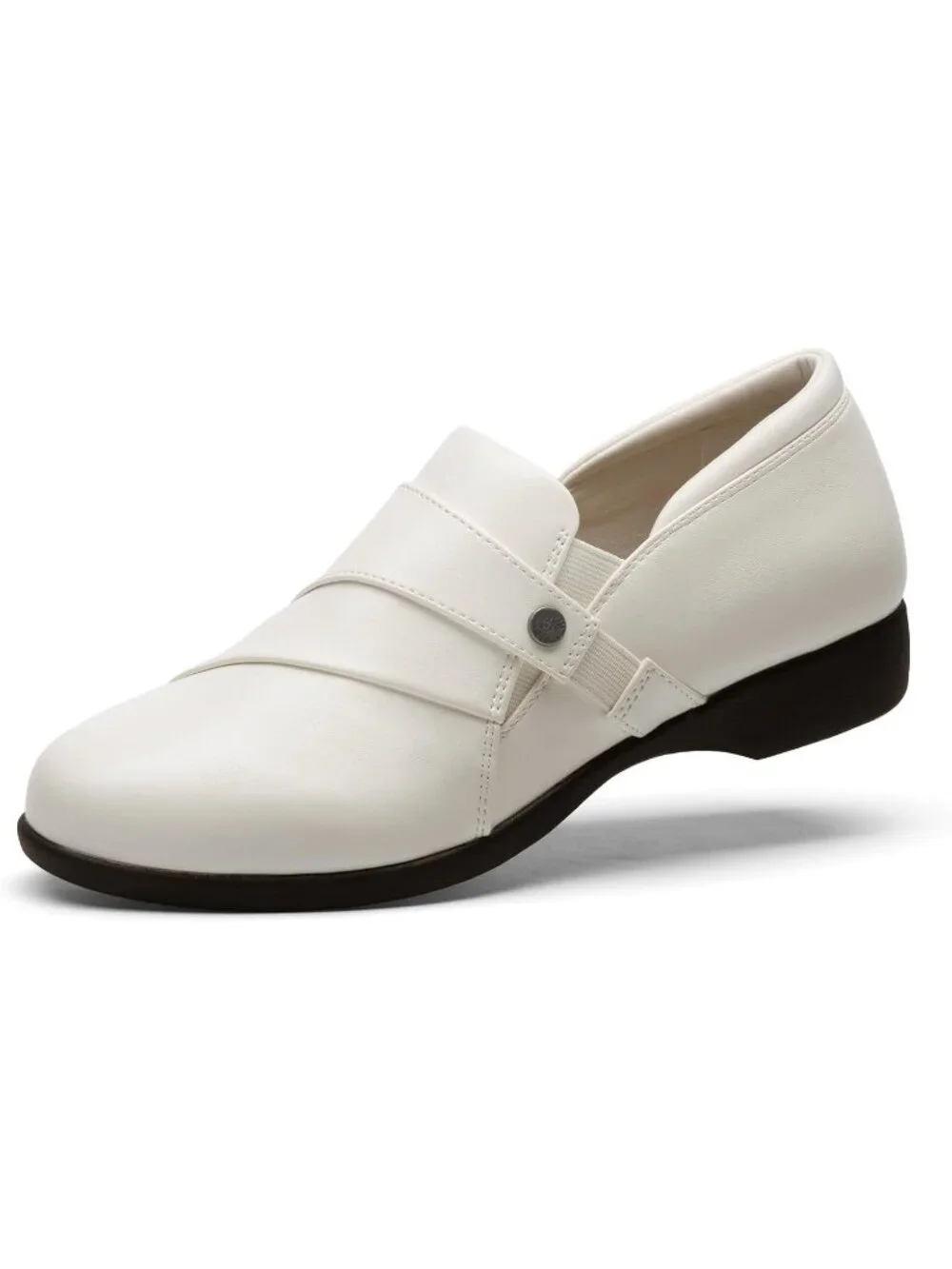 Dream Pairs Women's White Comfortable Arch Support Casual Dressy Loafers